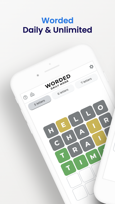Worde – Daily & Unlimited app screenshot 1