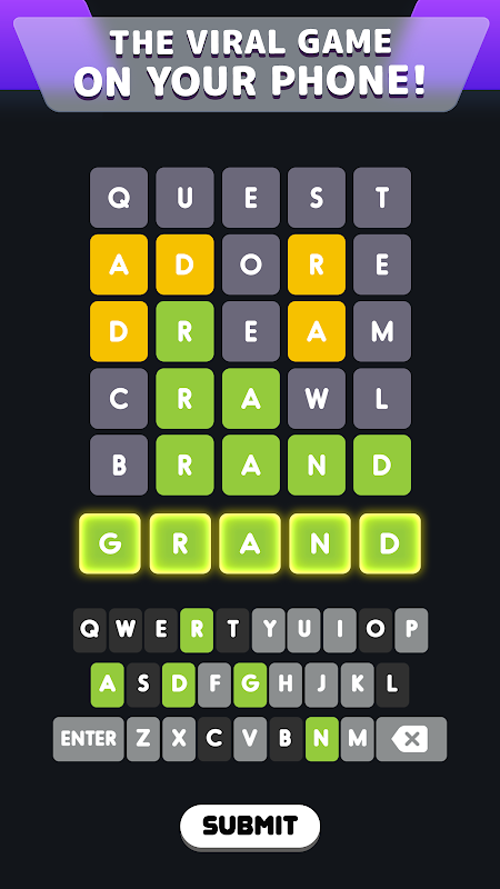 Wordle! app screenshot 1
