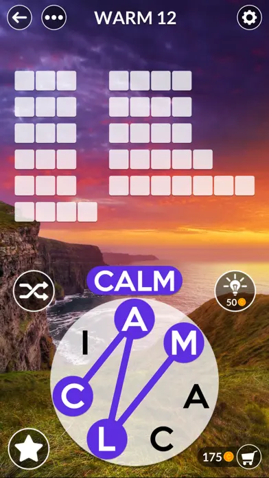 Wordscapes app screenshot 2