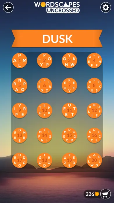 Wordscapes app screenshot 3