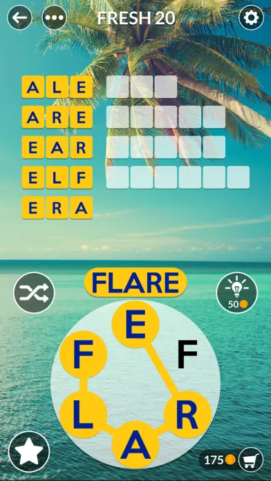 Wordscapes app screenshot 4