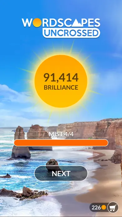 Wordscapes app screenshot 5