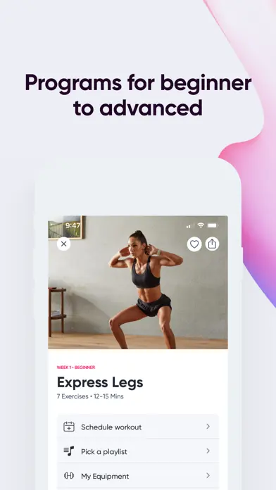 Workout for women app screenshot 5