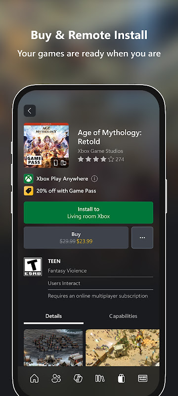 Xbox Game Pass app screenshot 4