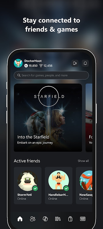 Xbox app screenshot 1