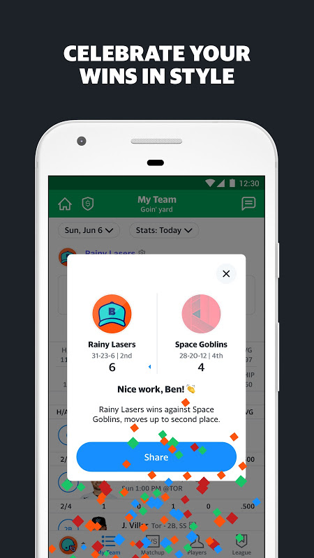 Yahoo Fantasy Sports & Daily app screenshot 6
