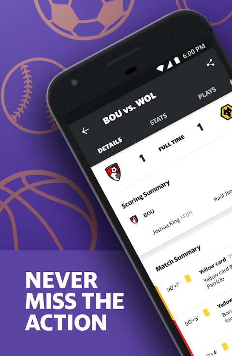 Yahoo Sports app screenshot 2