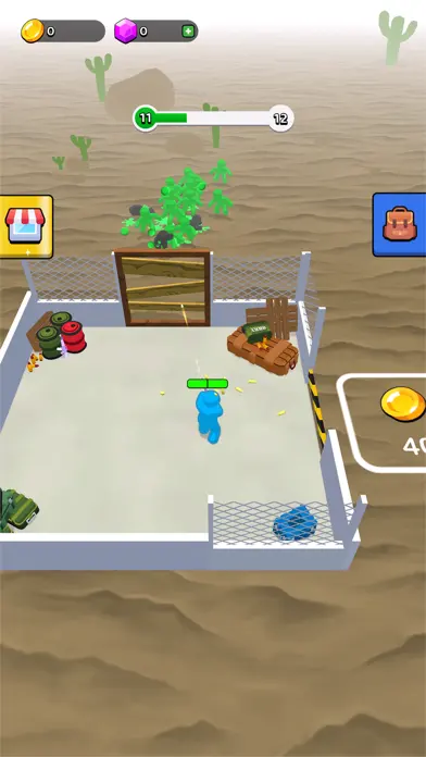 Z Escape – Zombie Machine Gun app screenshot 1