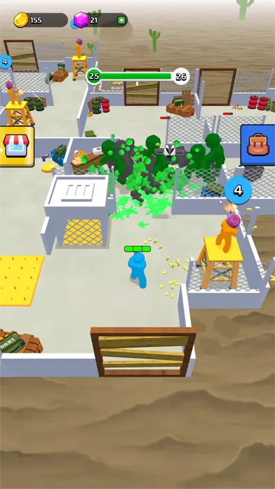 Z Escape – Zombie Machine Gun app screenshot 2