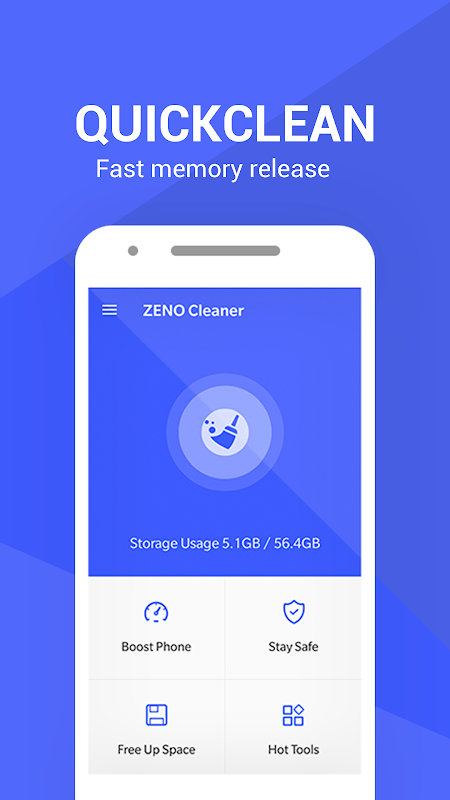 Zeno Cleaner app screenshot 1