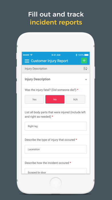 Zenput app screenshot 3