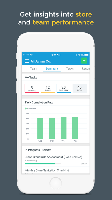 Zenput app screenshot 4