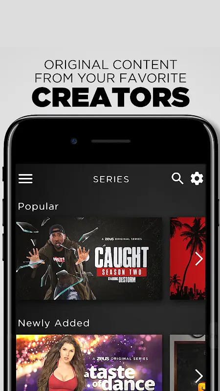 Zeus app screenshot 4
