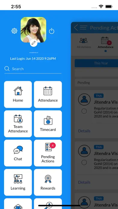 ZingHR app screenshot 2
