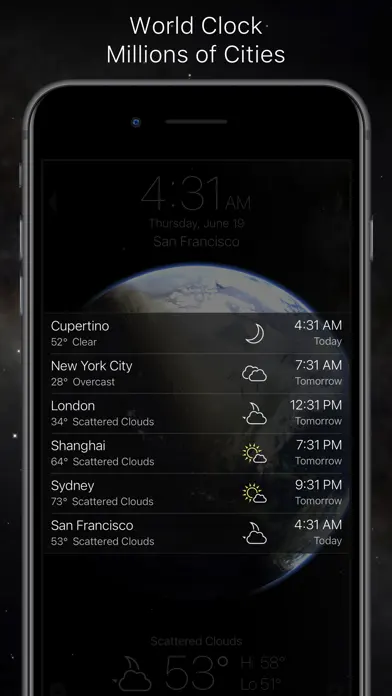 Zoom Earth – Live Weather Map app screenshot 5
